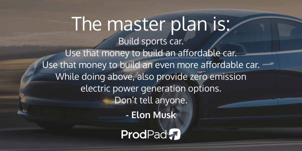 elon musk the master plan quote