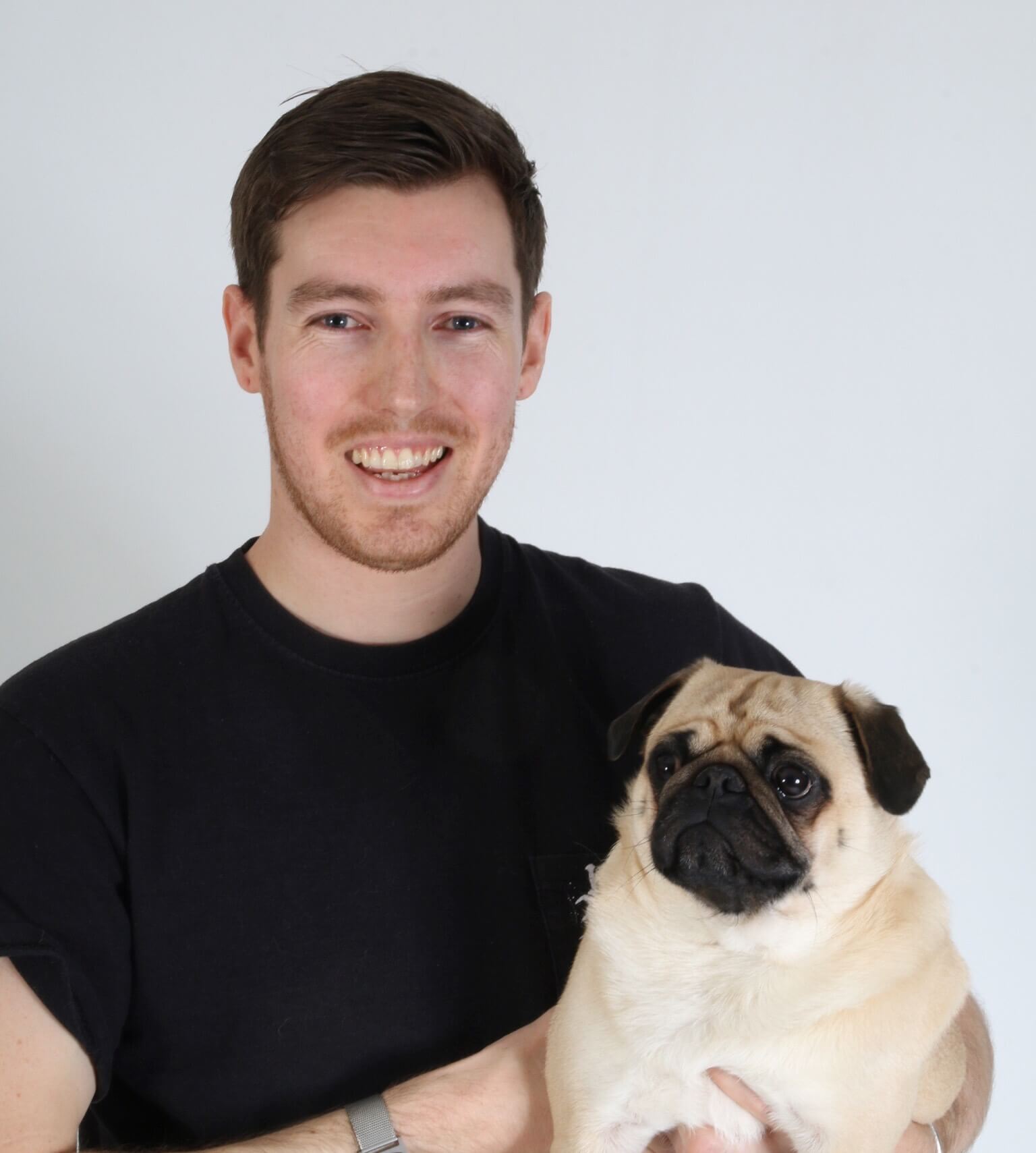 Kav and Rivers the Pug