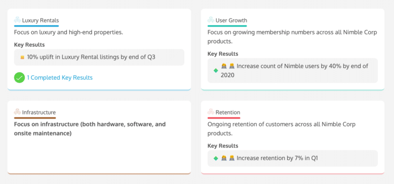 You can use an emoji in ProdPad to defenciate which department it sits in.