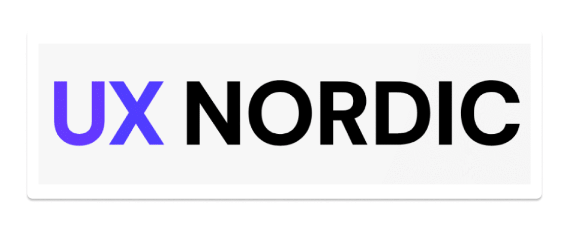 UX Nordic UX conference logo