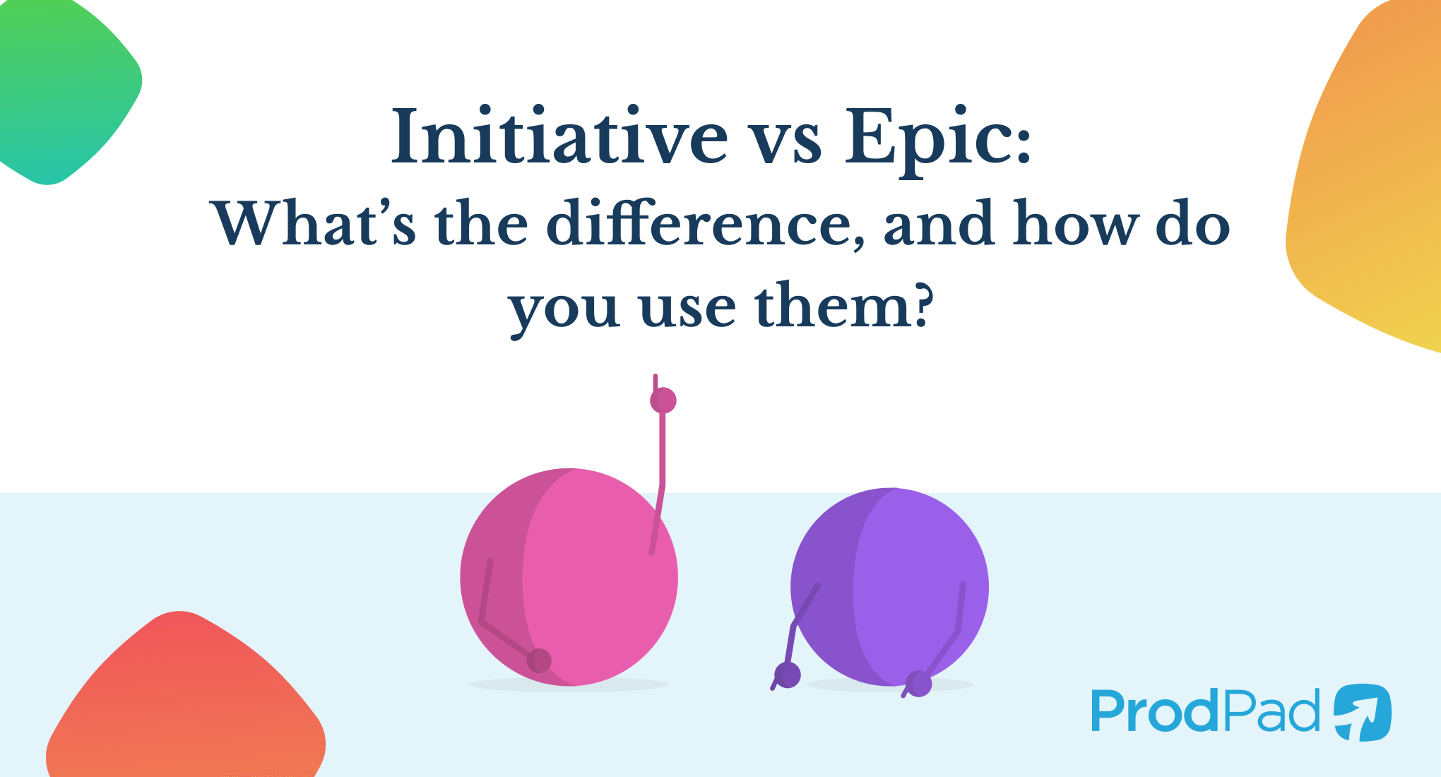 Initiative vs Epic | ProdPad