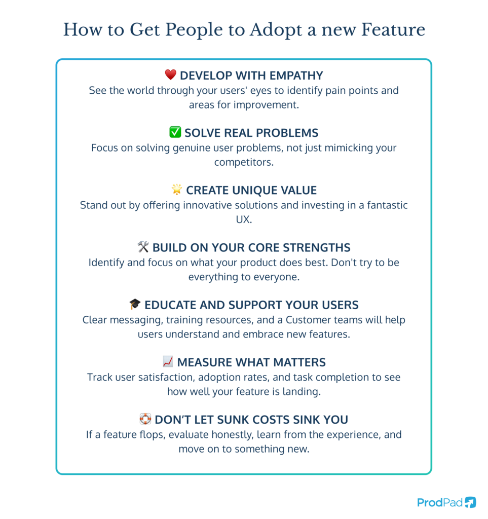 How to drive feature adoption
