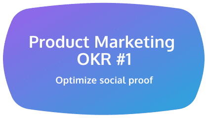 Product Marketing Manager OKR example