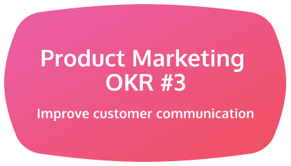 Product Marketing Manager OKR